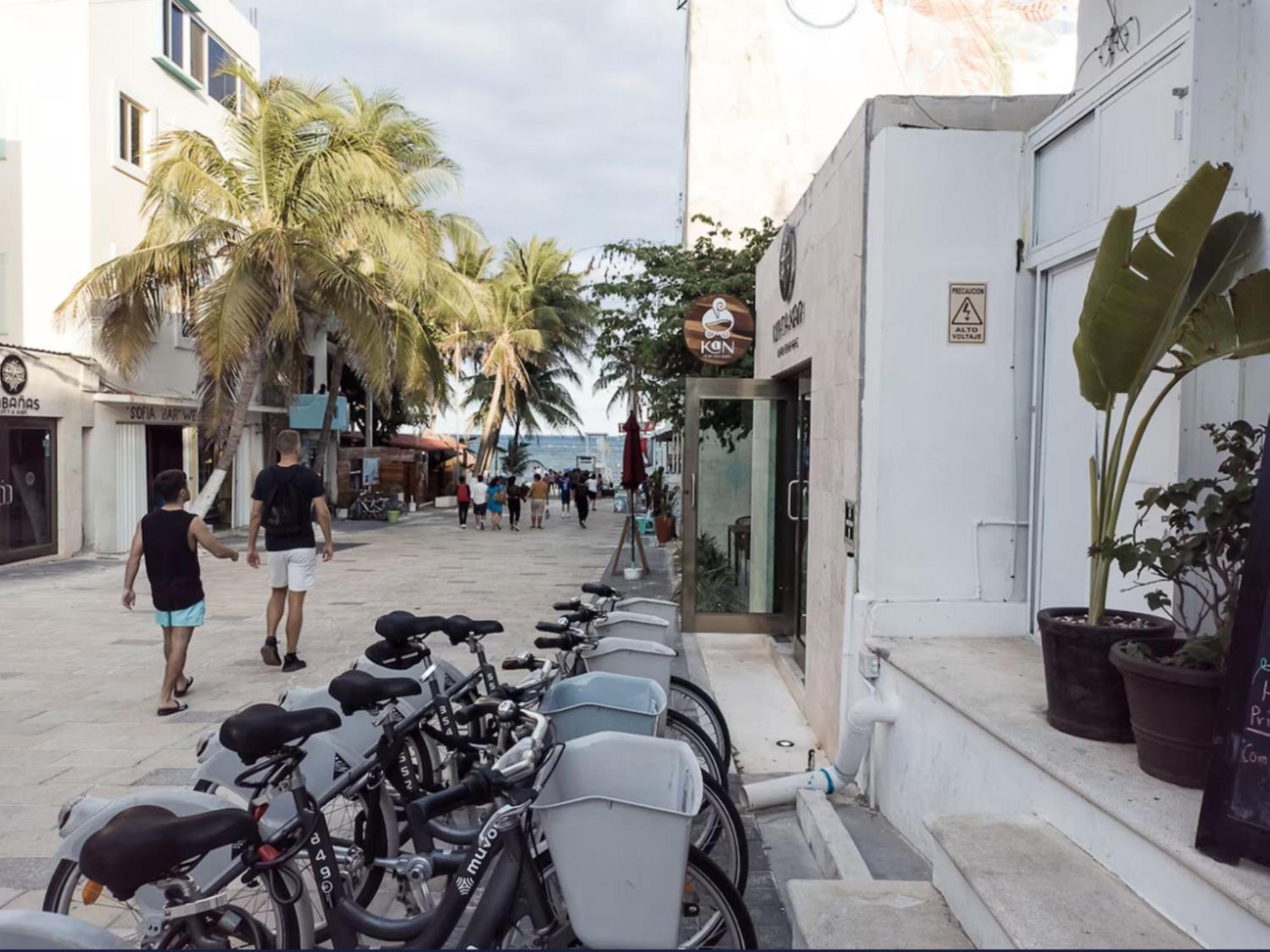 Hostal Del Mar Playa del Carmen Exteriör bild